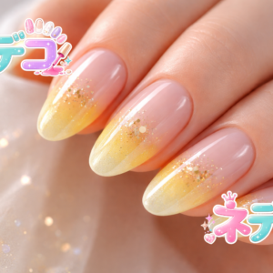 春の訪れを指先で感じる！キュートなイエロー×ピンクネイル